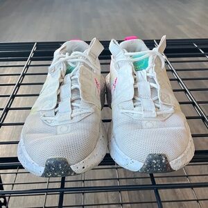 Nike Women's Sneakers - White and Pink